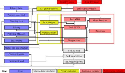 Predicting and Scoring Estuary Ecological Health Using a Bayesian Belief Network